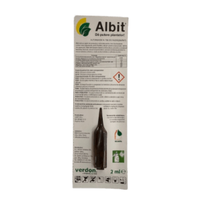 Ambalaj Albit pentru tratament plante, 2 ml